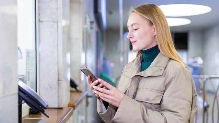 ������ ��������� ������� ����� QR-��� ������ ����������� � ����� ������