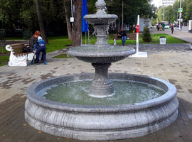 В парке-усадьбе «Михалково» обустроен фонтан
