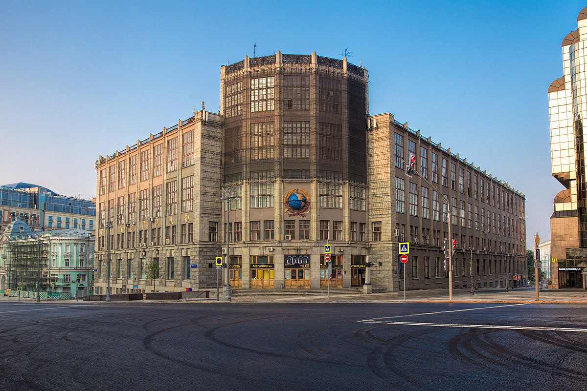 Историческое здание телеграфа реставрируют на Тверской