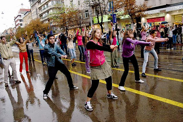 В центре Москвы 16 апреля стартует танцевальный флешмоб