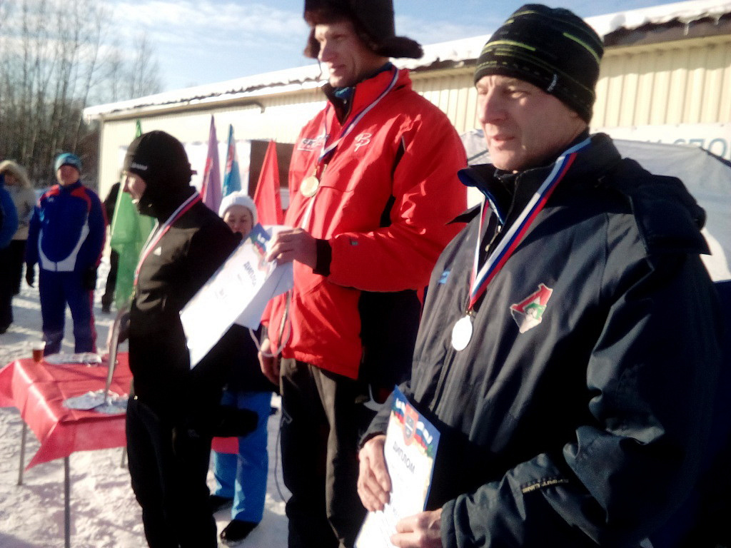 Лыжник из Головинского района Владимир Гришин стал серебряным призёром спартакиады