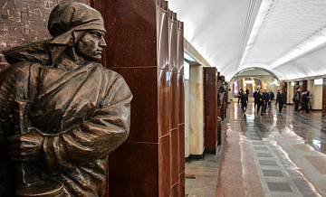 Станция метро «Бауманская» работает штатно