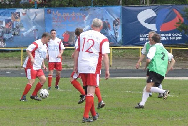 Товарищеский футбольный матч между медицинскими вузами состоялся в Хамовниках