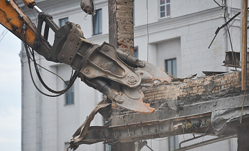 Заброшенный объект демонтировали в Пресненском районе