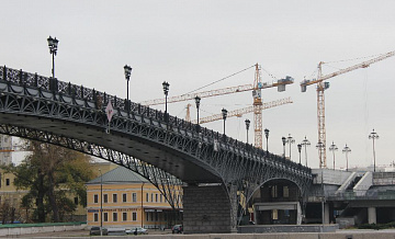 Новый пешеходный мост построят в районе Якиманка