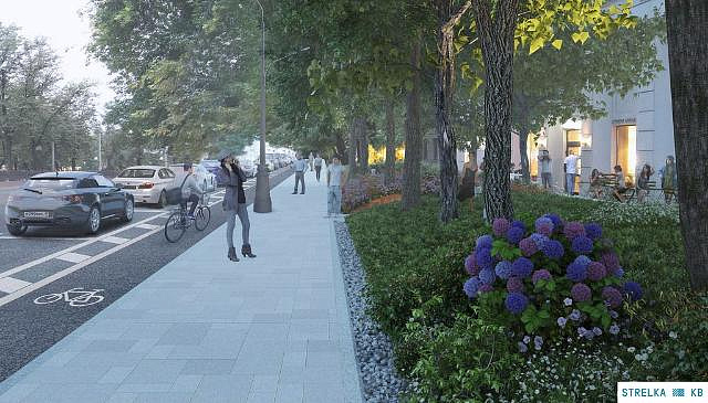 Благоустройство переулков между Садовым и Бульварным кольцом пройдет в 2017 году