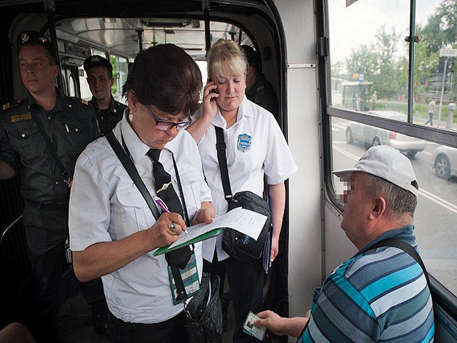 В Москве за неделю на 6% возросло число «зайцев», оштрафованных на наземном общественном транспорте 