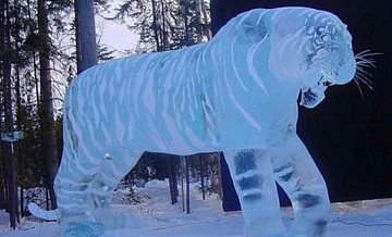 Международный фестиваль «Снег и лед в Москве» проходит в Парке Горького