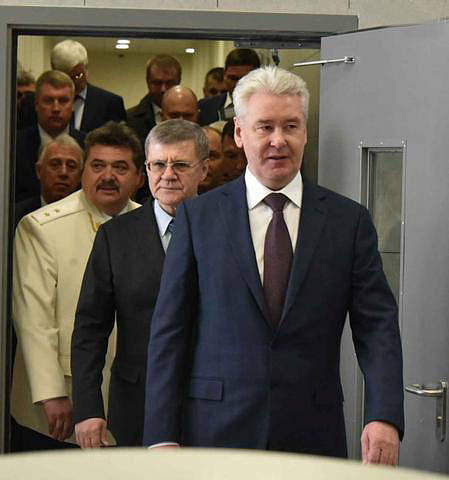 Сергей Собянин вместе с Юрием Чайкой принял участие в открытии нового здания Прокуратуры города Москвы
