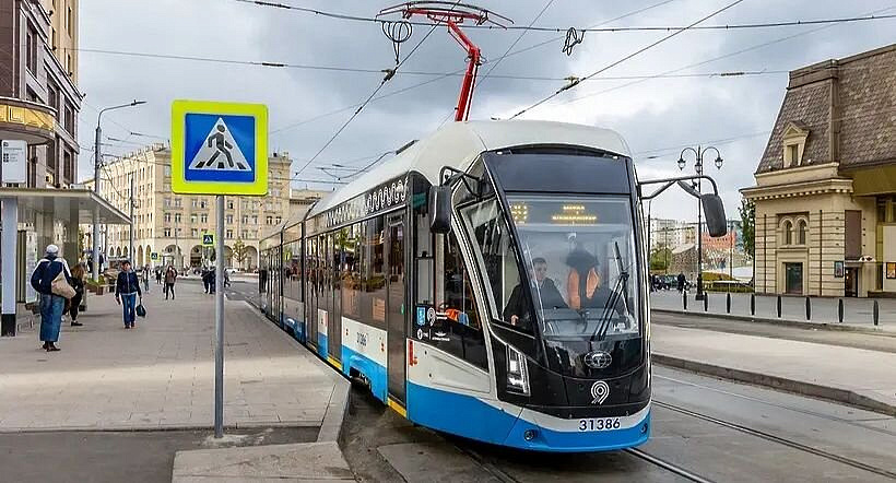 Движение трамваев введут по улице Шаболовка
