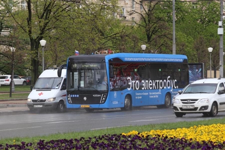 В ЦАО появился новый электробусный маршрут