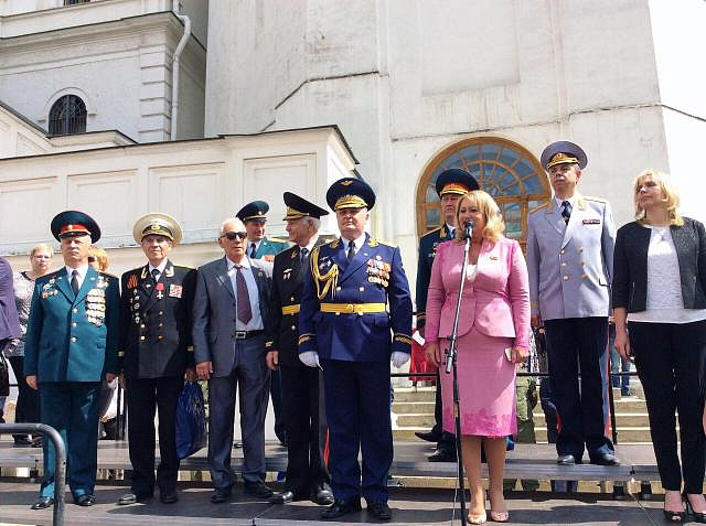 В Кремле кадеты присягнули на верность Отчизне