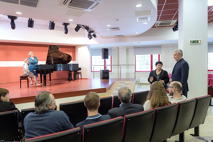 Сергей Собянин: За год в городе построено четыре новые музыкальные школы