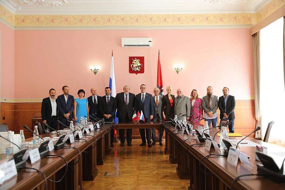 И.Ильичева приняла участие во встрече с итальянской делегацией