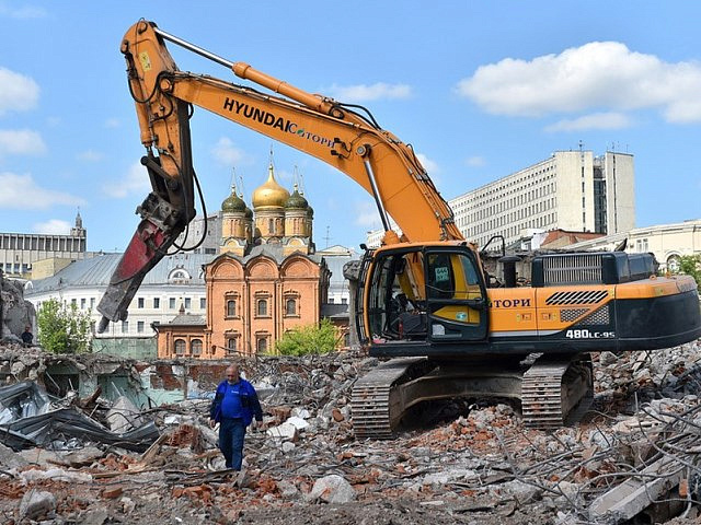 Собянин: В «Зарядье» будет сохранена древняя подземная улица Москвы