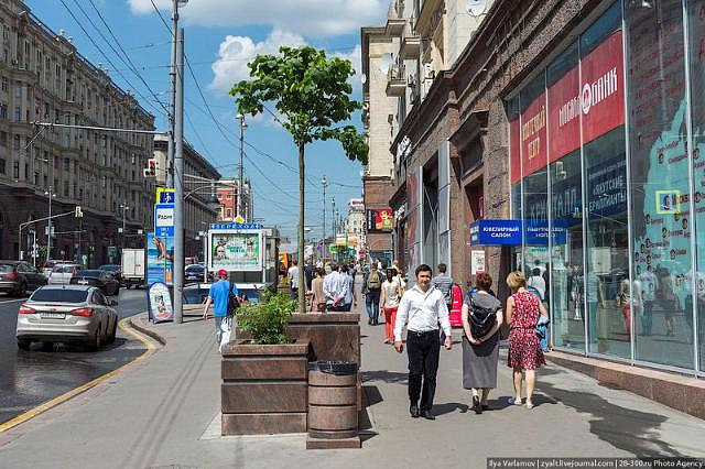В центре Москвы продолжат благоустройство Тверской улицы