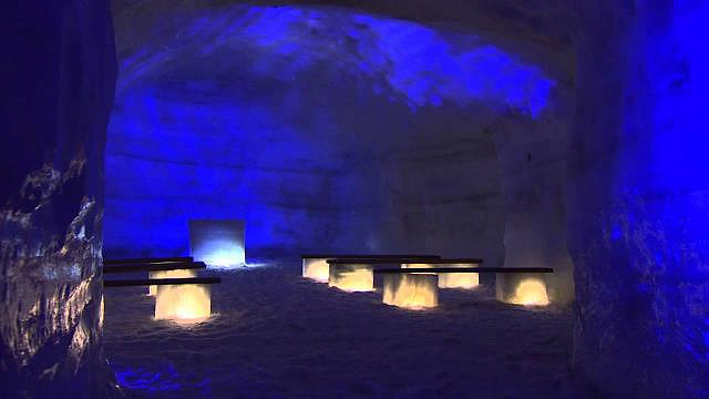 В "Зарядье" в этом году откроется ледяная пещера