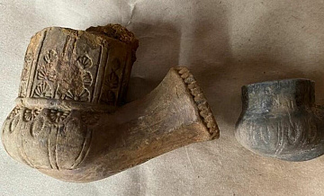 В ЦАО археологи нашли курительную трубку XVIII века