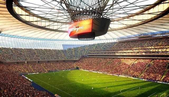 Матчем между Россией и Аргентиной откроется стадион «Лужники»