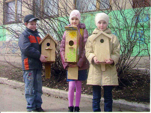Молодёжная палата Головинского района провела День птиц для ребят из интерната №76