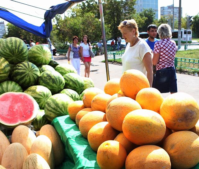 В Москве откроются 297 точек продажи бахчевых культур с 1 августа