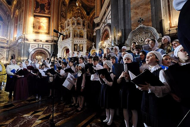 Патриарх Кирилл возглавит детскую Божественную литургию в центре столицы