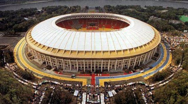  Этой осенью пройдут первые соревнования на стадионе «Лужники» в Москве
