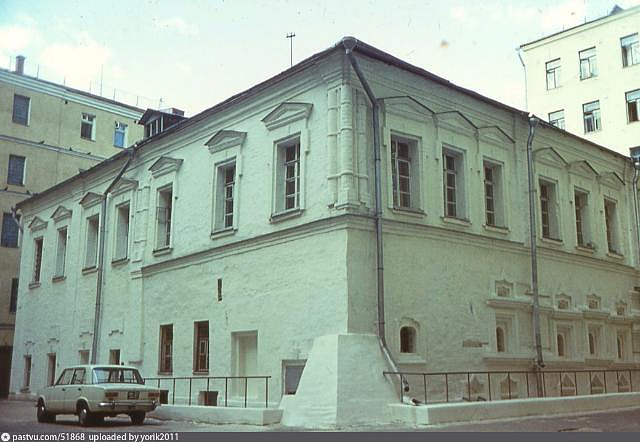 Палаты 17-18 веков в центре Москвы сохранят