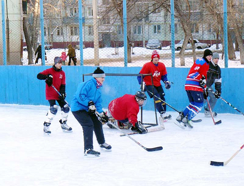 В канун Дня защитника Отечества сыграют дворовые хоккеисты Головинского района 
