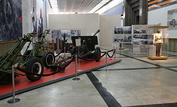 Члены совета ветеранов ЦАО приняли участие в открытии выставки в Музее Победы